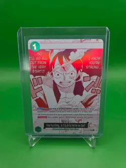 One Piece TCG English OP13-040 "I Know You're Strong... Go All Out" 3rd Anniv TC - Image 1