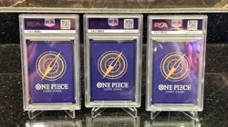 One Piece 3rd Anniversary WINNER 3 Brothers Luffy Sabo Ace Sequential PSA 10 - Image 2