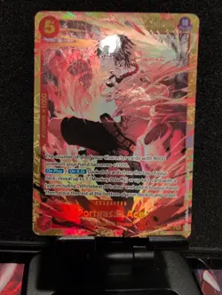 Bandai One Piece Portgas D Ace OP16-118 SEC English - Image 2