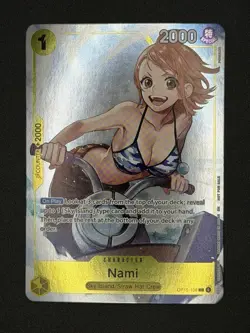 One Piece Nami (Dash Pack) OP15-108 Rare Adventure on Kami's Island - Image 1