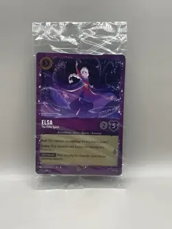 Elsa - The Fifth Spirit 6/P3 [Glitter Foil] SEALED Promo Disney Lorcana NM/M - Image 1