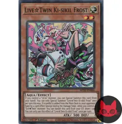 Yugioh LiveTwin Ki-sikil Frost MP22-EN064 Super Rare 1st Edition NM - Image 1
