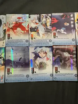 Inuyasha TCG Card Lot 110+ | Foils, Rares & 95 Non-Foils Inuyasha Sesshomaru - Image 3