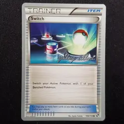 Switch 104/114 Common 2012 World Championship Decks Pokemon Lightly Played - Image 1