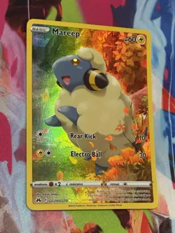 Pokemon Crown Zenith #GG34/GG70 Mareep Galarian Gallery Rare Full Art Holo - Image 1