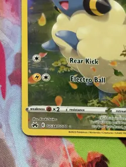 Pokemon Crown Zenith #GG34/GG70 Mareep Galarian Gallery Rare Full Art Holo - Image 5