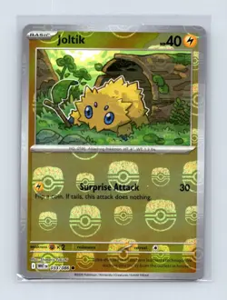 Joltik (Master Ball Pattern) 033/086 Common White Flare Pokemon Lightly Played - Image 1