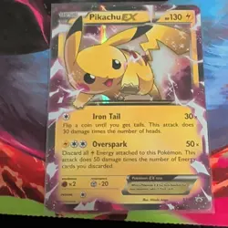 The Pokemon Company Pikachu EX XY84 XY Promo Holo English Basic 130 HP - Image 1
