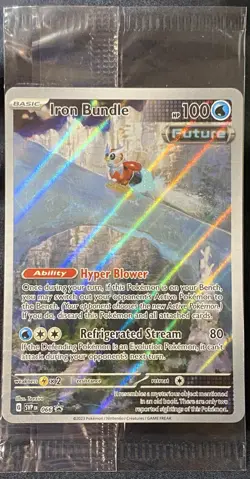 Pokemon - Iron Bundle PROMO - SVP 066 Paradox Rift - FULL ART Holo SEALED/Mint - Image 1
