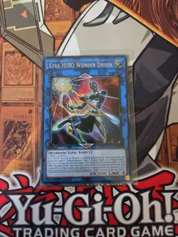 YUGIOH XTRA HERO WONDER DRIVER BLC1-EN031 ULTRA 1ST ED NM - Image 1