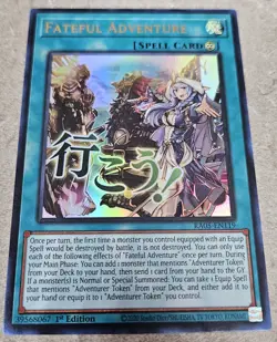 YuGiOh! Fateful Adventure RA05-EN119 Ultra Rare 1st Edition - Image 1