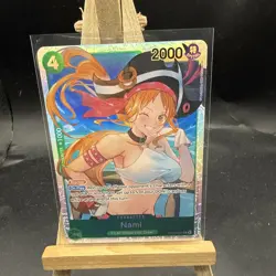 Nami SR OP14-031 The Azure Sea's Seven Foil One Piece TCG - Image 1