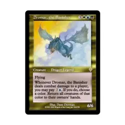 WOTC MtG Invasion Dromar Banisher (R) EX - Image 1