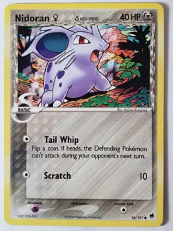 Nidoran 56/101 LP - EX Dragon Frontiers Pokemon Card - $2 Combined Shipping - Image 1