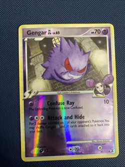 Gengar GL 40/111 Reverse Holo Uncommon Rising Rivals Pokemon Card - Image 1