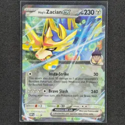 Hop's Zacian ex - SVP193 - Holo - Black Star Promo - Pokemon Card - NM/M - Image 1