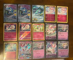 TCG Pokemon Card Lot! 36 Cards - IRs, SIR’s, PROMOS, Cosmos! Great Lot! - Image 2