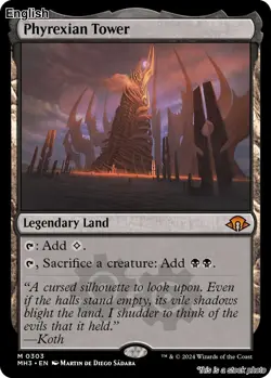 Phyrexian Tower EN [MH3 - 303] - HP TCG MTG - Image 1
