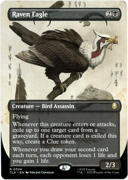 Raven Eagle (Borderless) 0324 - Avatar: The Last Airbender TLA - MTG - NM/M - Image 1