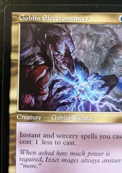 Goblin Electromancer (Retro Frame) 367 RVR Common Ravnica Remastered MTG - Image 2