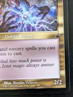 Goblin Electromancer (Retro Frame) 367 RVR Common Ravnica Remastered MTG - Image 5