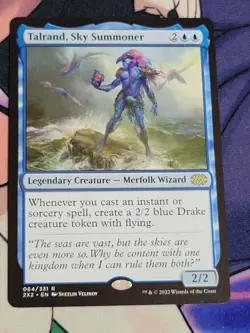 C3920 MAGIC MTG DOUBLE MASTERS TALRAND, SKY SUMMONER #064 NM RARE - Image 1