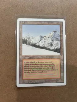 MTG Taiga - Land 3rd Edition. ill Rob Alexander - Image 2