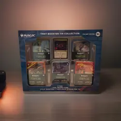 Magic: The Gathering TMNT Booster Tin Collection Box 5 Tins Age 13+ - Image 1