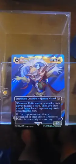 Kefka, Court Mage (0543) (Borderless) (Surge Foil) Final Fantasy Foil - Image 1