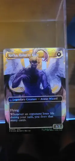 Kefka, Court Mage (0543) (Borderless) (Surge Foil) Final Fantasy Foil - Image 2