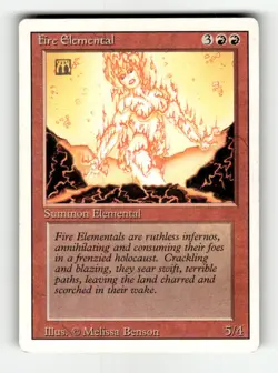 Revised Edition Fire Elemental - Image 1