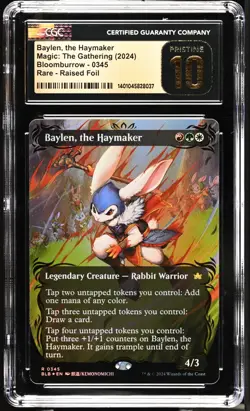 BAYLEN, THE HAYMAKER RAISED FOIL MTG MAGIC THE GATHERING CGC 10 PRISTINE - Image 1
