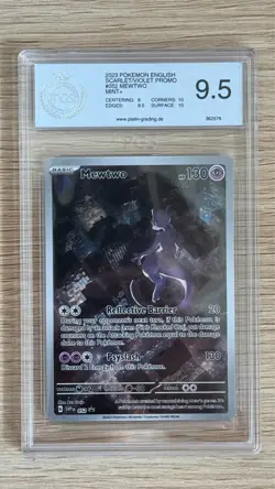 Mewtwo PGS 9.5 2023 Pokemon SVP EN Sv: Scarlet & Violet Promo Holo #052 - Image 1