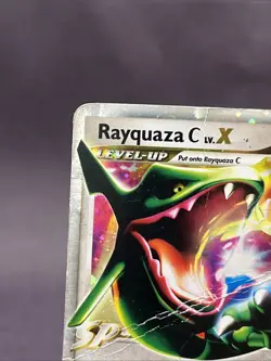 Pokemon TCG 2009 Rayquaza C Lv. X Supreme Victors Holo 146/147 Heavily Played - Image 3