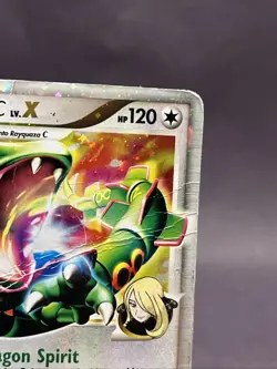 Pokemon TCG 2009 Rayquaza C Lv. X Supreme Victors Holo 146/147 Heavily Played - Image 4