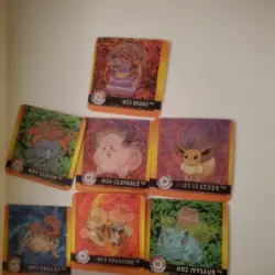Pokemon 1998 Artbox Action FLIPZ Lenticular Premier Edition Cards Lot Of 7 - Image 4