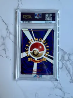 Pokemon TCG Kabutops #141 Japanese Fossil PSA 4 Vintage 1997 Swirl Holo Rare - Image 2
