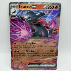 Salazzle EX 016/088 Pokemon ME03: Perfect Order Double Rare Holo 2026 - Image 1