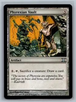 Magic The Gathering 10th Edition Phyrexian Vault #337/383 MTG TCG CCG Tenth - Image 1