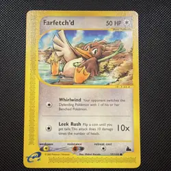 Pokemon Farfetch'd 55/144 Skyridge E-Reader Non-Holo NM Vintage - Image 1