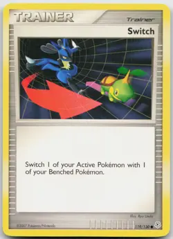 Switch 119/130 Common Diamond & Pearl Pokemon TCG LP - Image 1