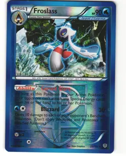 Froslass Reverse Holo Pokemon TCG Plasma Blast 23/101 MP - Image 1