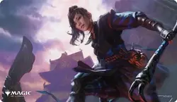 Mtg Magic The Gathering Yuriko the Tiger's Shadow Playmat MTGM-020 Japan - Image 1
