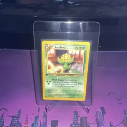 Pokemon Tcg Neo Genesis WOTC NM Regular Sunflora [1st Edition] #50 - Image 1