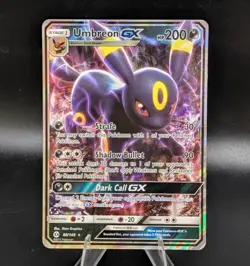 Umbreon GX Ultra Rare SM Base Set 80/149 NM Holofoil - Pokemon - Image 1