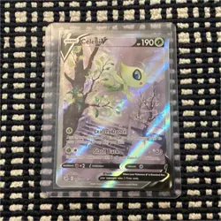 Pokemon TCG Celebi V Ultra Rare Full Art Holo Fusion Strike 245/264 Grass - Image 1