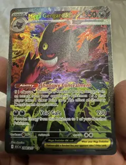Pokemon Ascended Heroes Mega Gengar ex 284/217 - Image 1