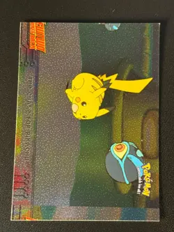 The Chase For Pikachu 28 Pokemon Topps MISCUT RARE - Image 1