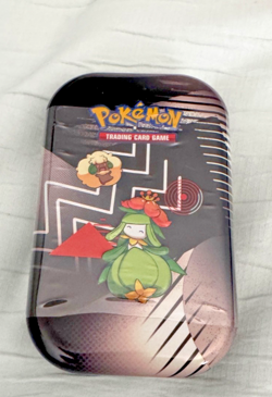 Pokemon SV1 0.5 Unova Mini Tin | Black Bolt Lilligant & Whimsicot SEALED IN HAND - Image 1