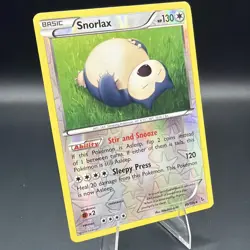 Pokemon TCG Snorlax 58/83 XY Generations Reverse Holo Rare - Image 2